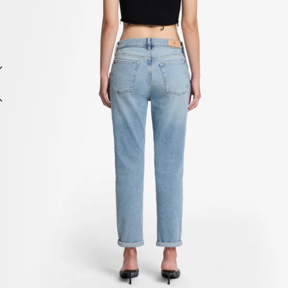 Seven All Mankind Luxe Vintage Josefina In Must Jeans Size 25 - Picture 2 of 12